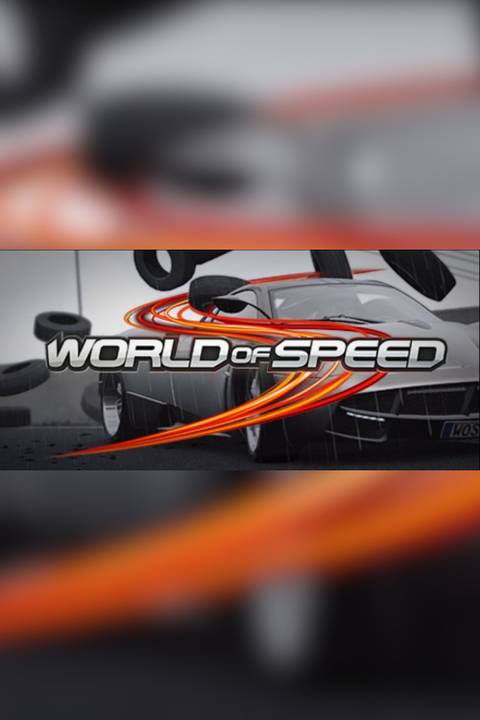 World of Speed video game cover art tag