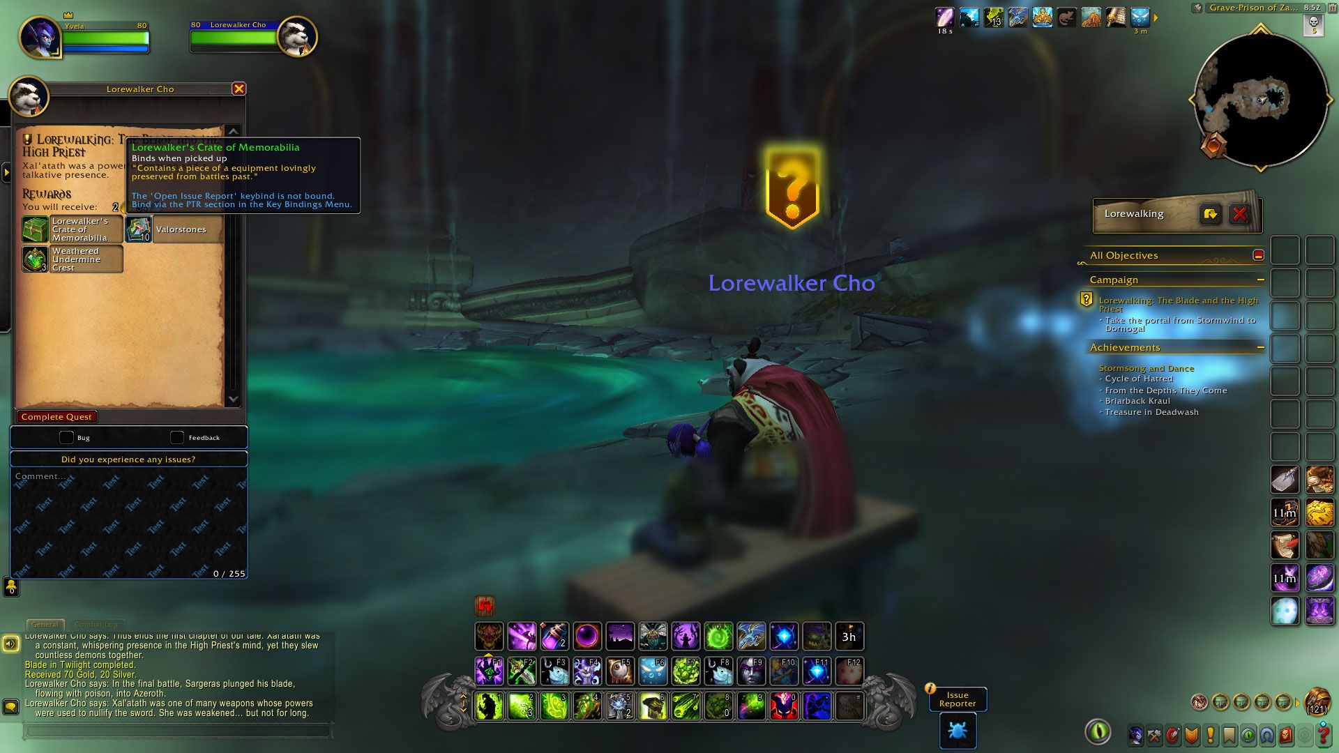 wow lorewalking quest list 3