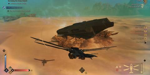 Wreck of the Delphi Dune Awakening