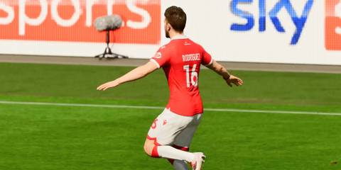 Wrexham Celebrating A Goal In EA Sports FC 25