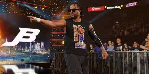 WWE 2K25 Jalen Brunson