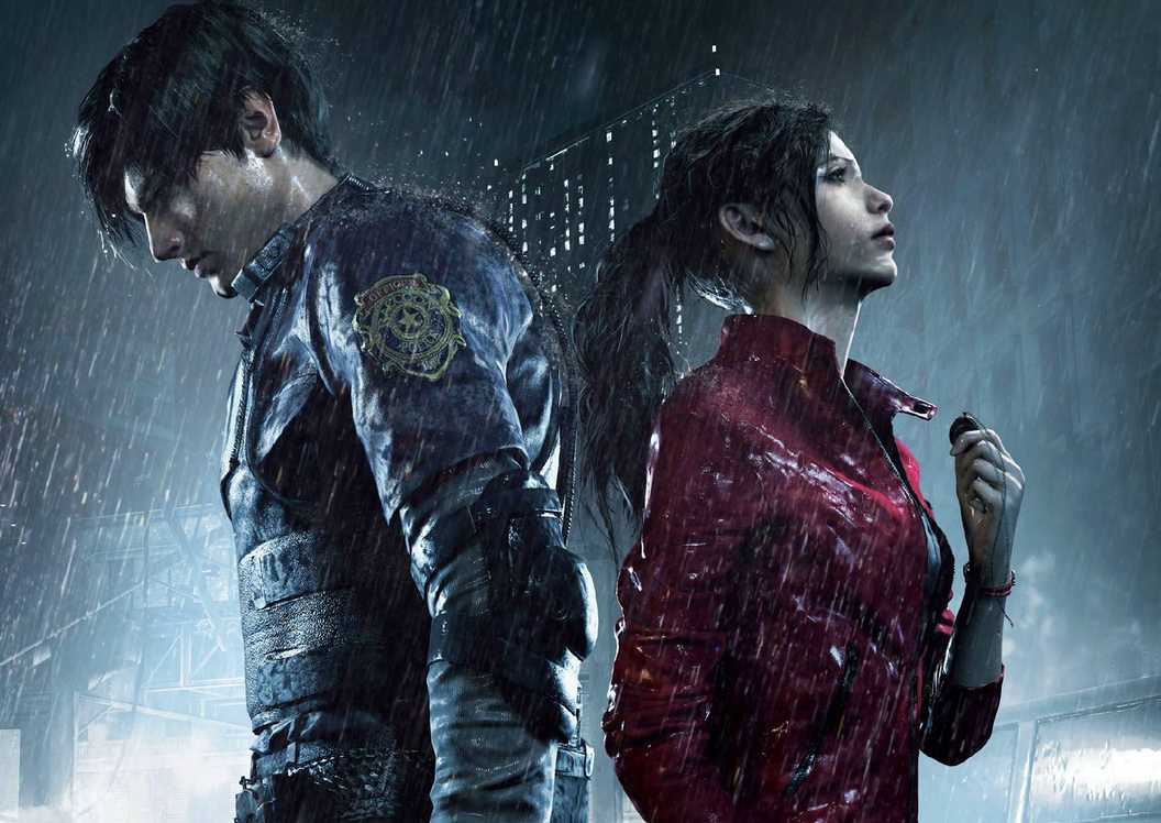Resident Evil 2 Remake key art