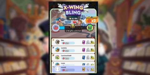 x wing bling monopoly go