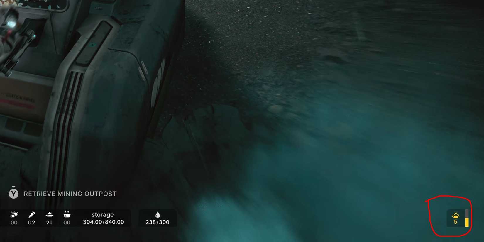 yellow gauge icon in the alters