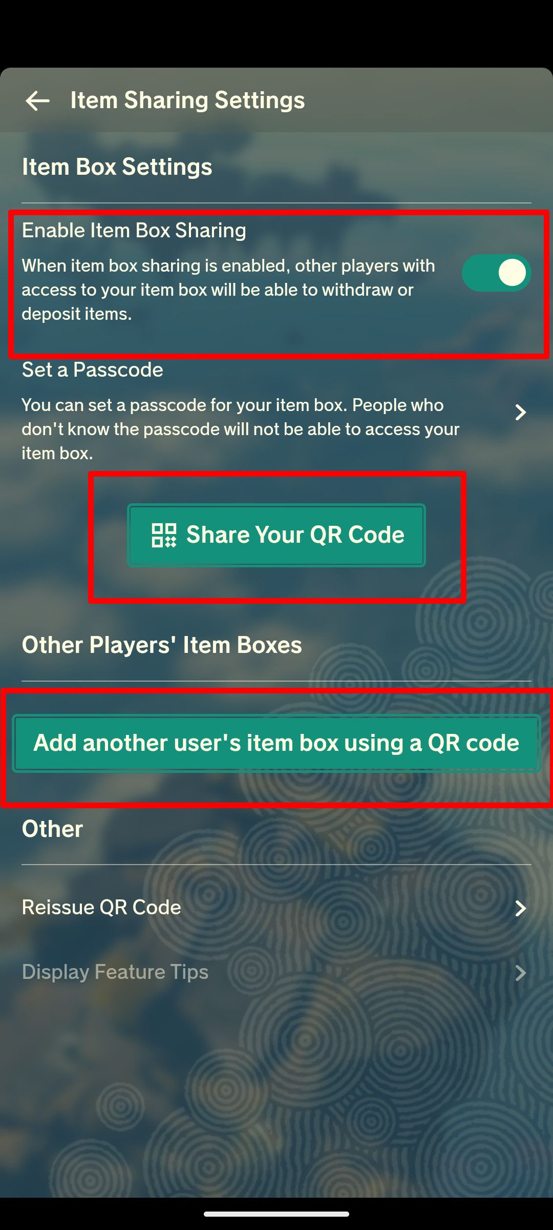 How to Share Items With Friends in Breath of the Wild & Tears of the ...