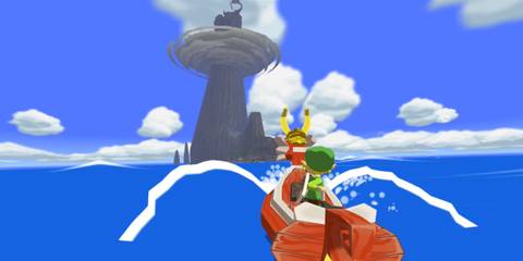 Zelda The Wind Waker Fast Travel Dragon Roost Island King of Red Lions Boat