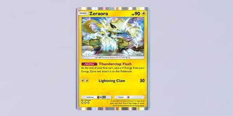 Zeraora Extradimensional Crisis Expansion Pokemon TCG Pocket