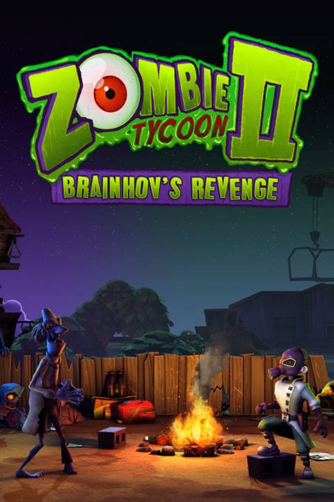 Zombie Tycoon 2 Brainhov's Revenge video game cover art tag