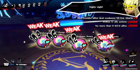 The Player Using a Party-Wide Psy Attack 