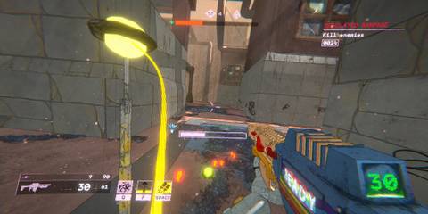 The Player Using A Scrapper's Grapple Pole