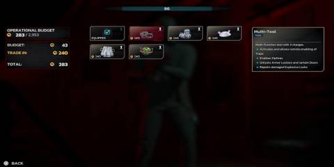 The Player Getting a Multi-tool in Their Loadout