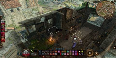 The Wooden Hatch in the Blighted Village 