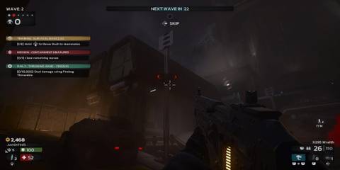 The Player Looking at Camera High Up 