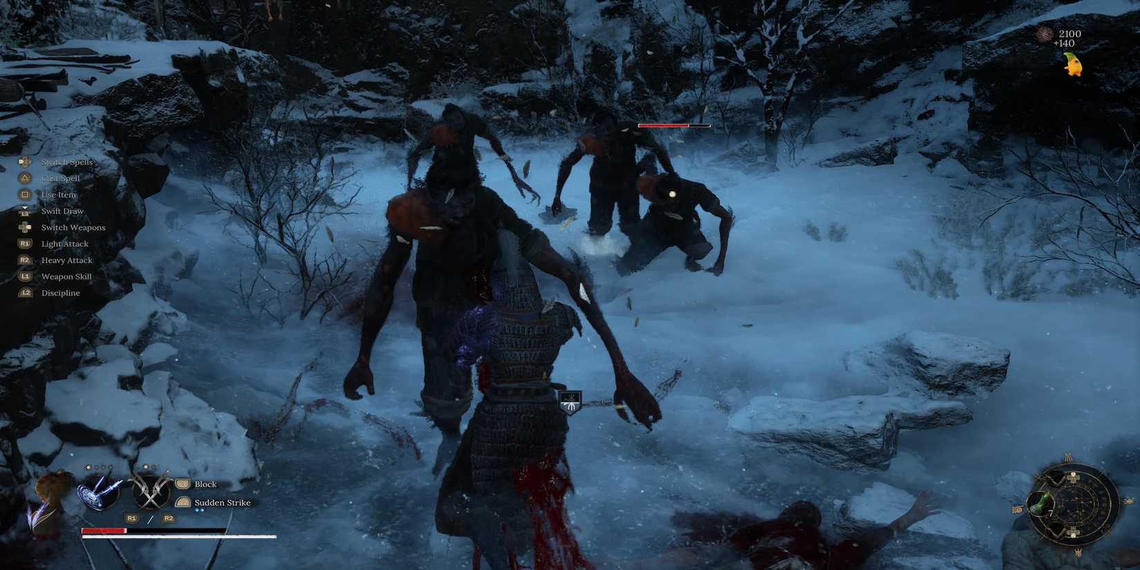 The Player Landing a Dual Blades Obliterate Attack 