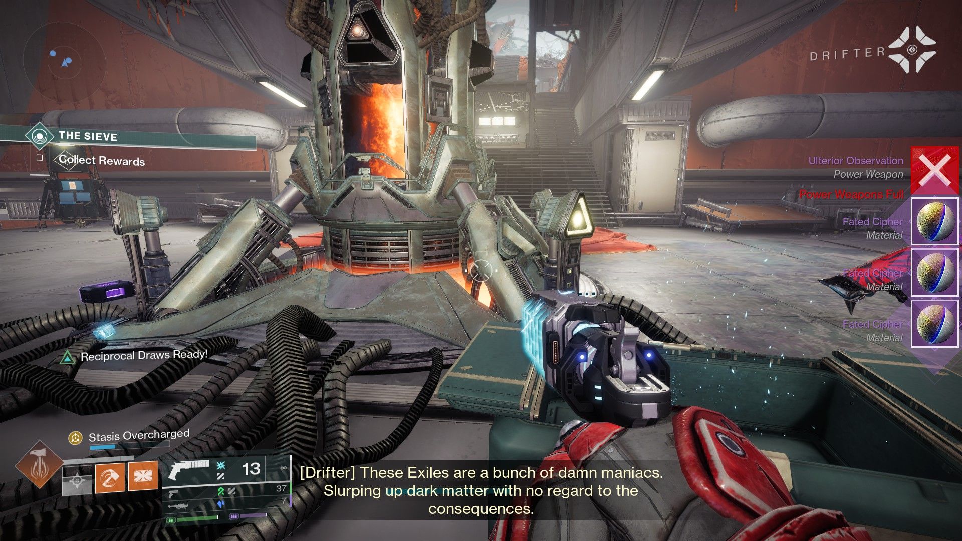 Destiny 2 The Sieve Rewards