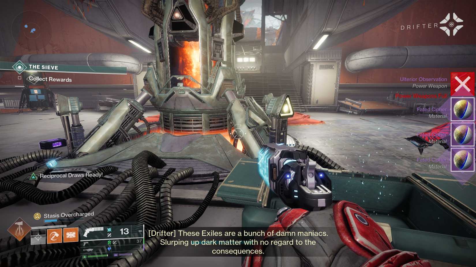 Destiny 2 The Sieve Rewards