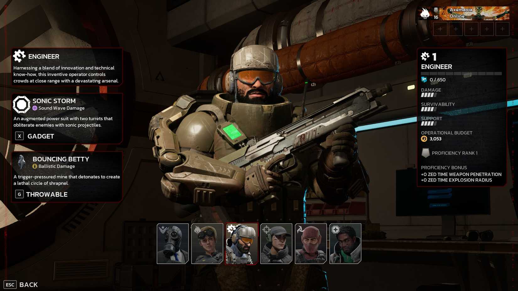 KF3 Engineer perk Imran