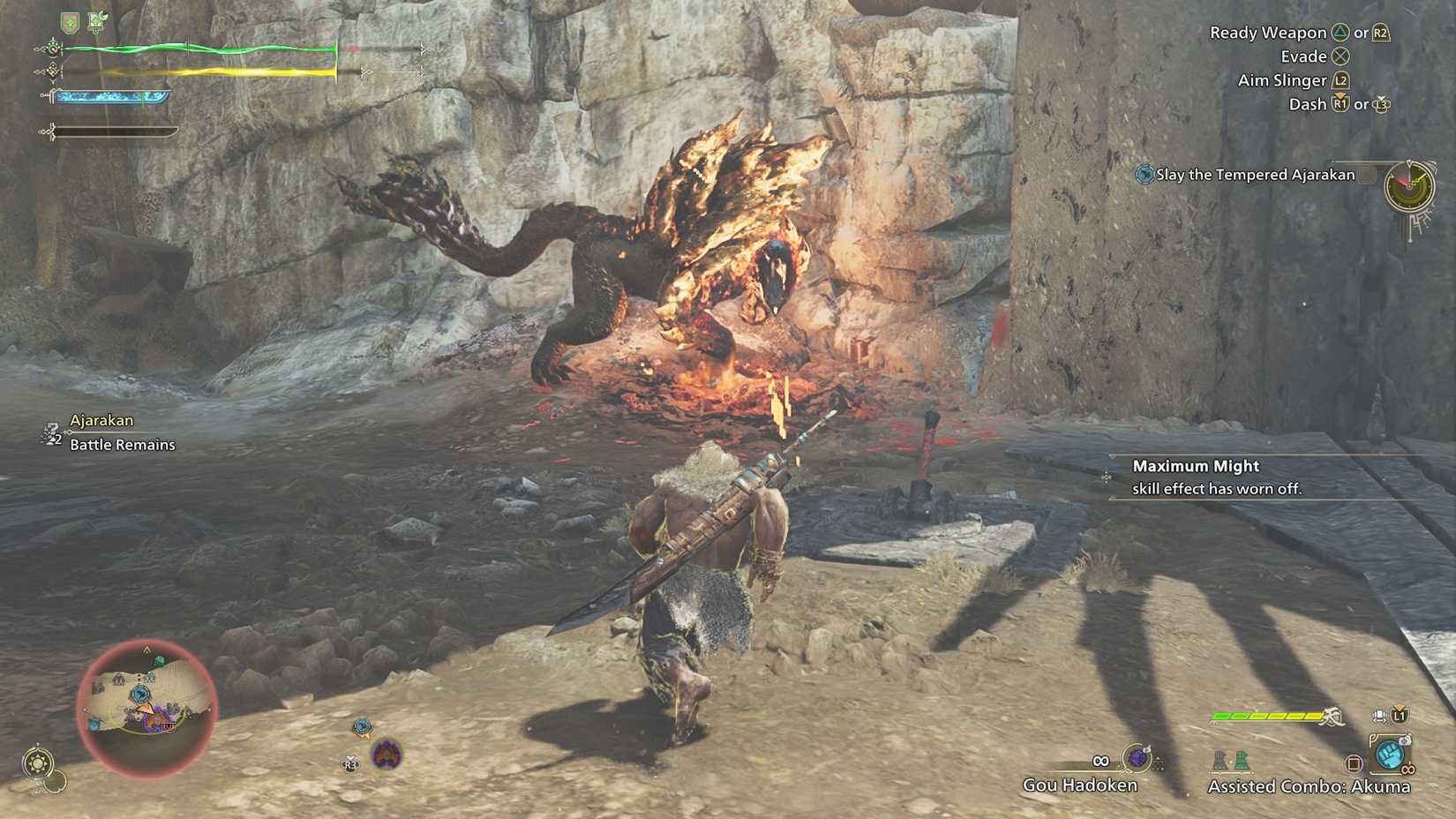 MH Wilds Demonic Strength Quest fight