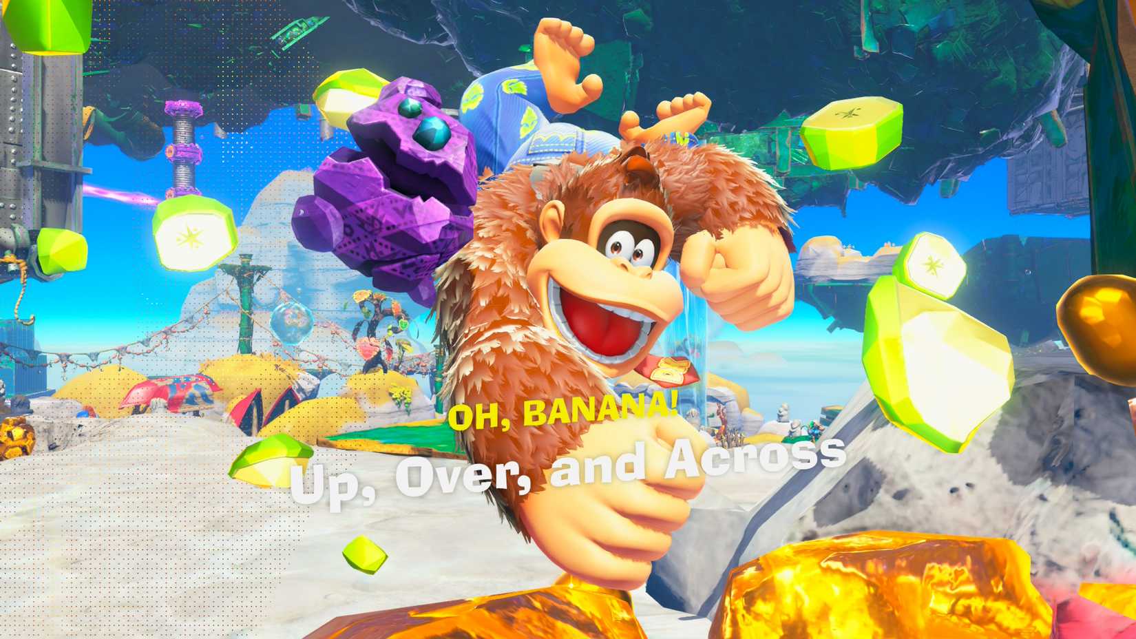 Donkey Kong Bananza_Up Over and Across