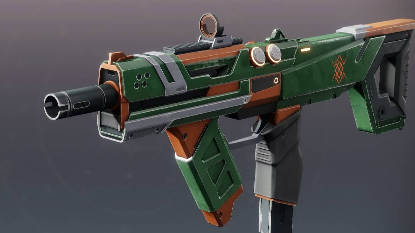 D2 Qua Nilus II submachine gun