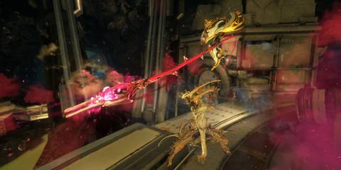 Warframe Oraxia with Spinnerex