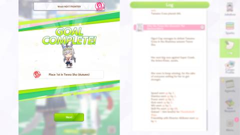 Umamusume Oguri Cap Tenno Sho victory