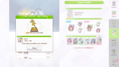 Umamusume URA Finale Mile Trophy