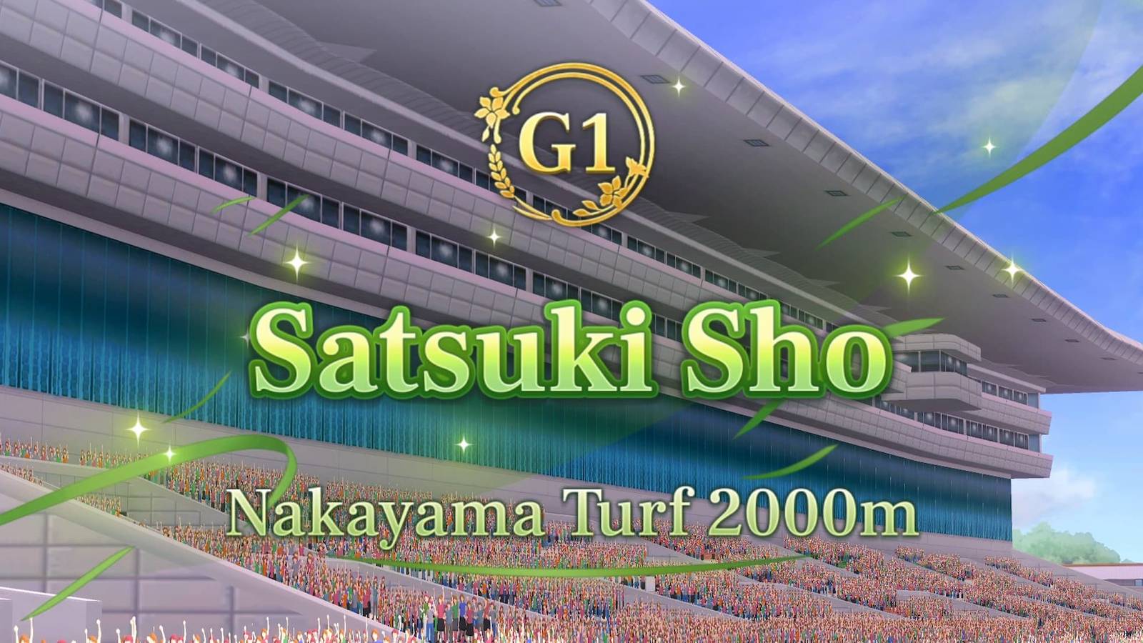 Umamusume Satsuki Sho intro