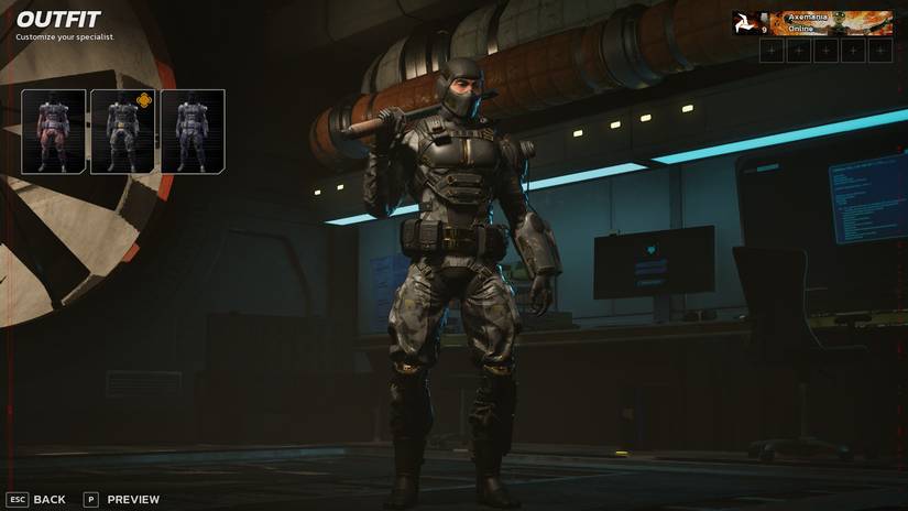 KF3 Ninja Black Suit