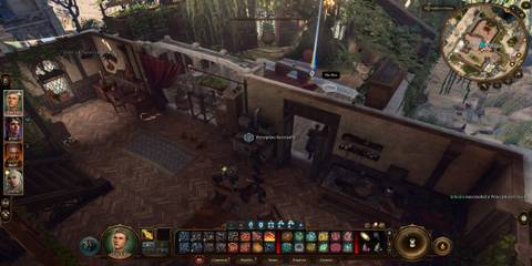 The Pin Slot in Jaheria's Desk 