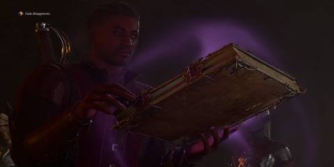 Wyll Holding the Book of Thay 