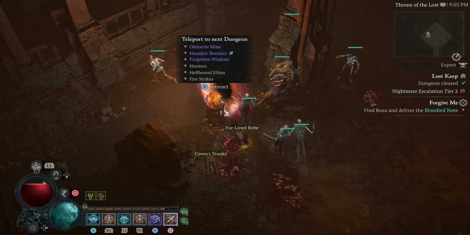 The Portal to the Next Nightmare Escalation Dungeon 