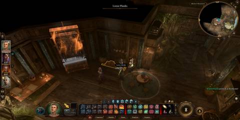 The Loose Floorbard in Jaheria's Hideout