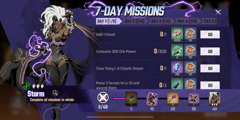 7 Day Missions in Marvel Mystic Mayhem