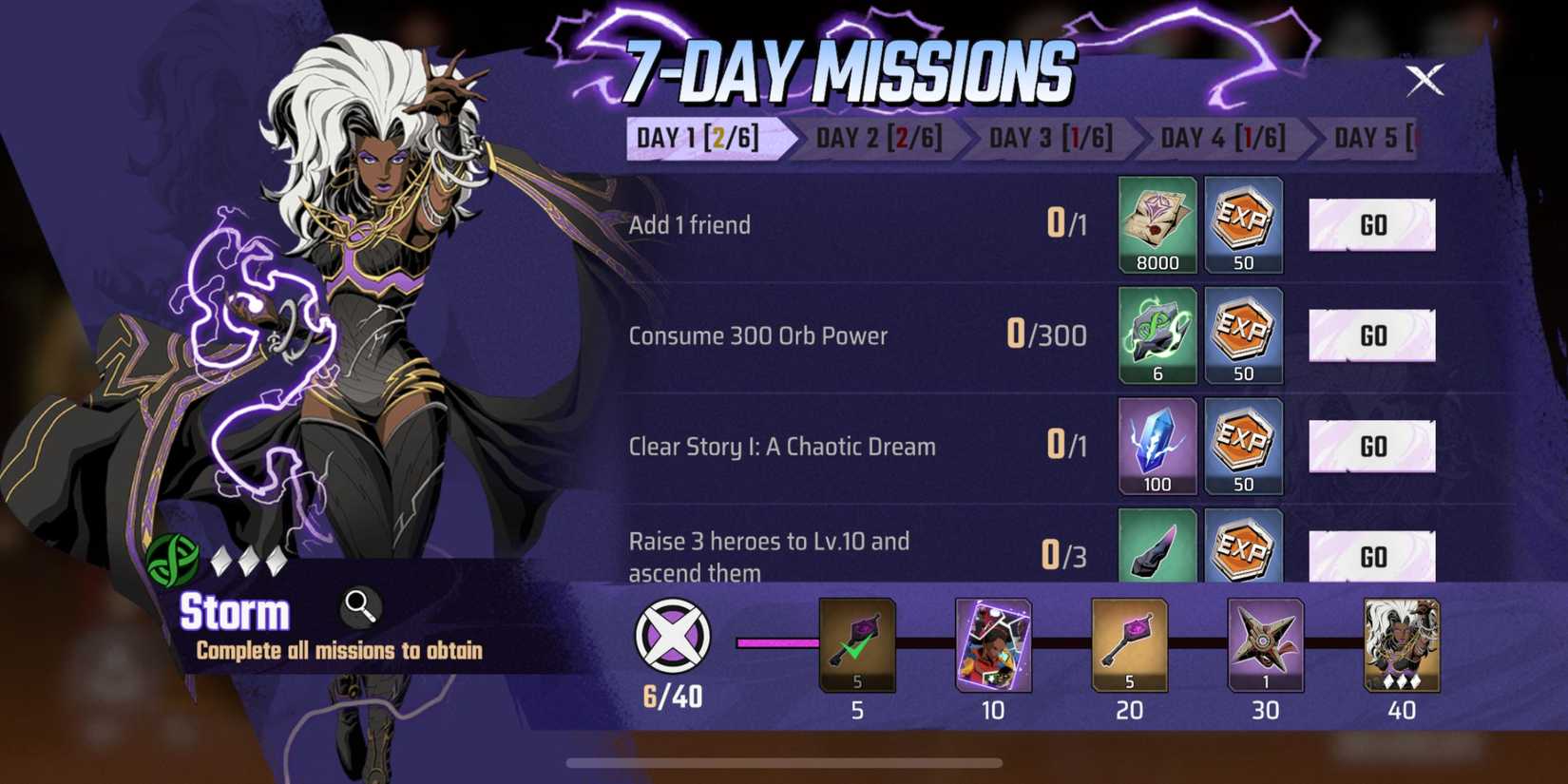 7 Day Missions in Marvel Mystic Mayhem