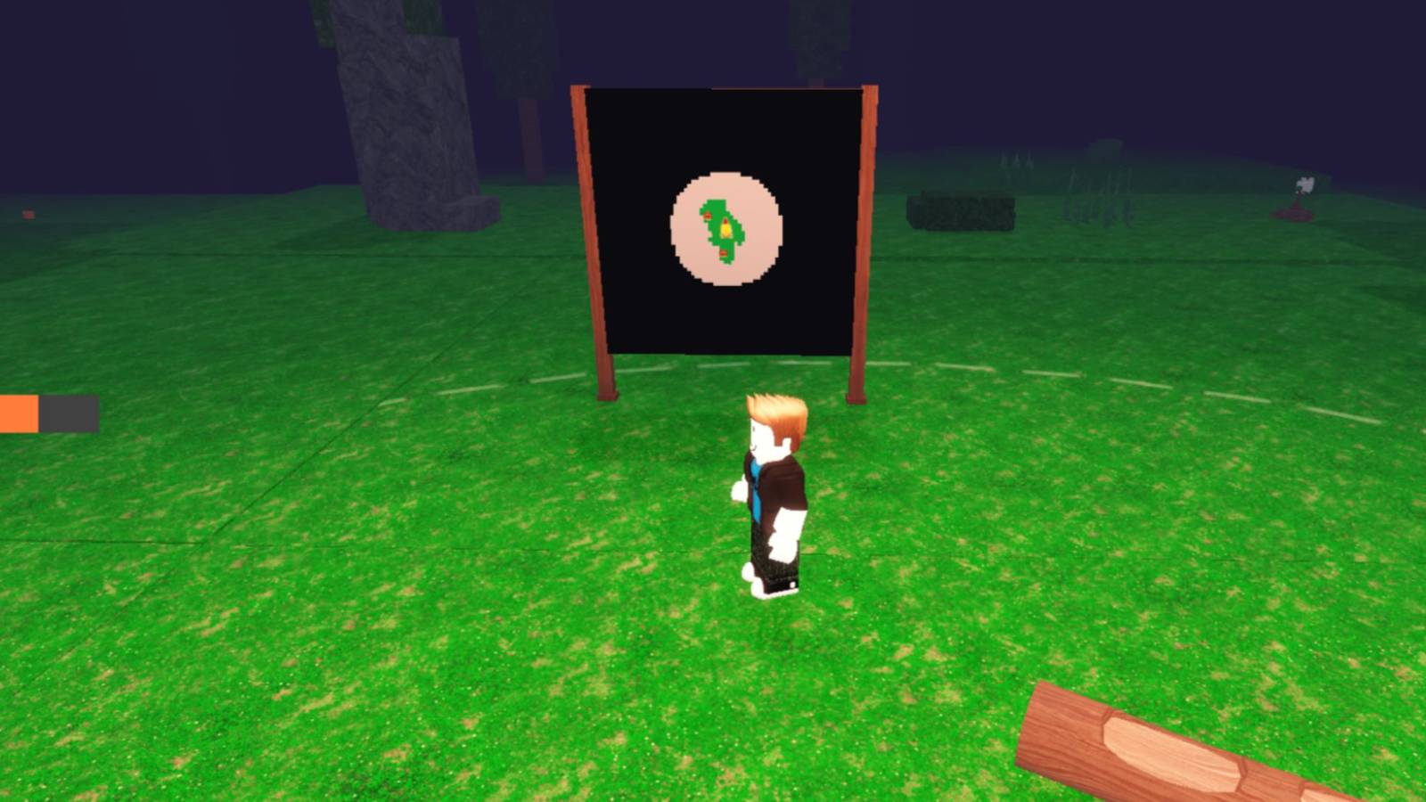 99 Nights in The Forest player