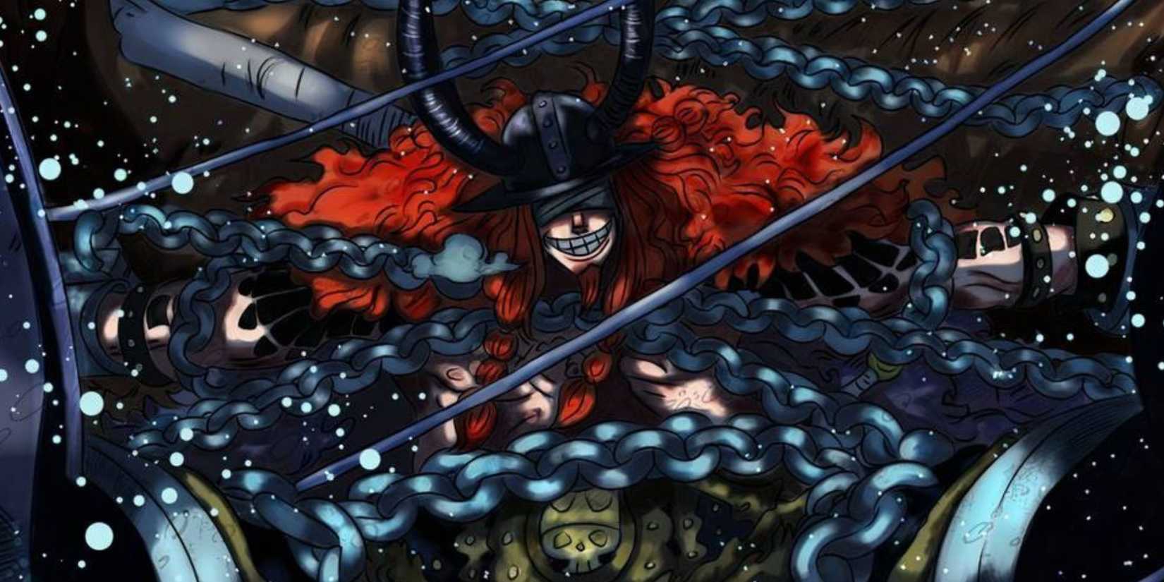 A colored picture of Loki - One Piece