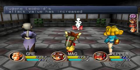 A combat scene in Evolution The World of Sacred Device