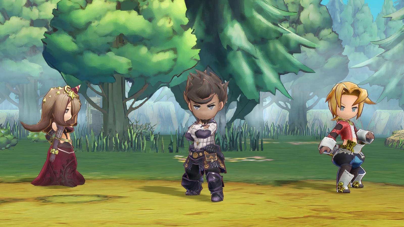 A cutscene featuring characters in The Legend Of Legacy