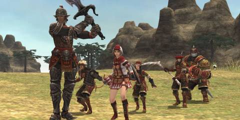 A party in Final Fantasy 11 (PC)