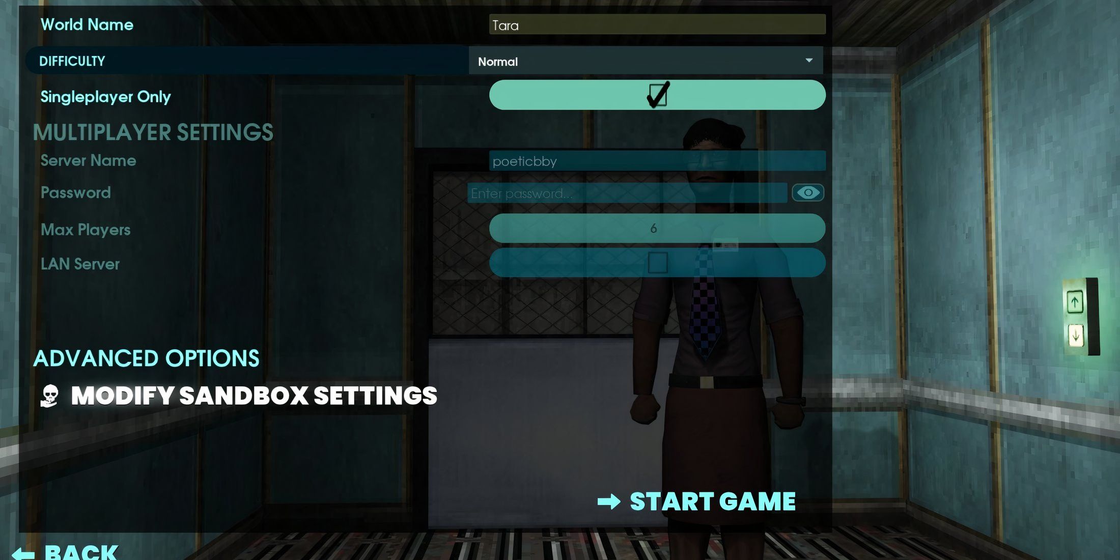 ABIOTIC FACTOR server settings
