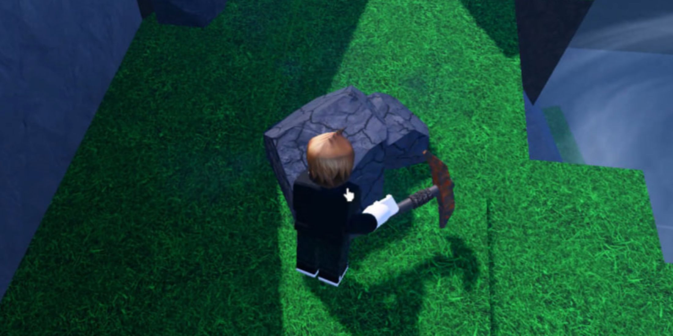 Abyss Miner player farming ore