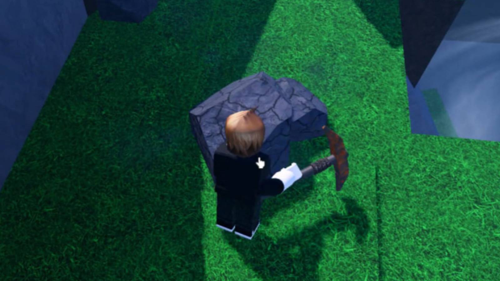 Abyss Miner player farming ore