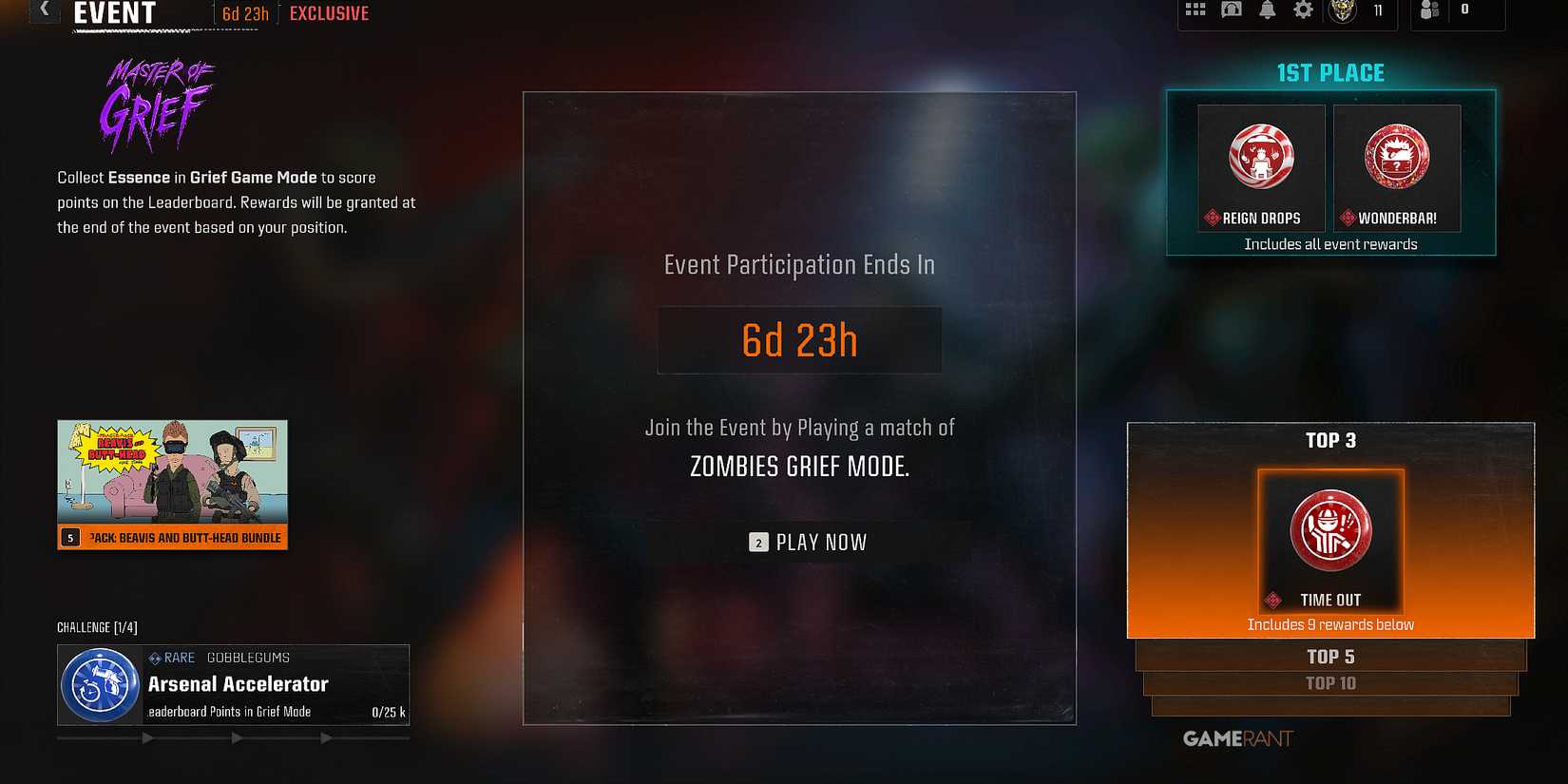 All Master of Grief Event Rewards in Black Ops 6 Zombies