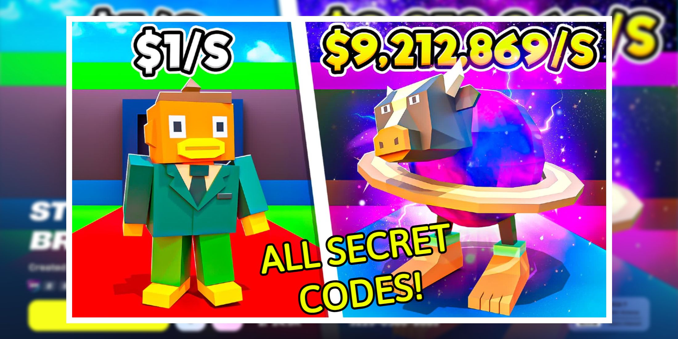 Everyone steals the brainrot codes in Fortnite