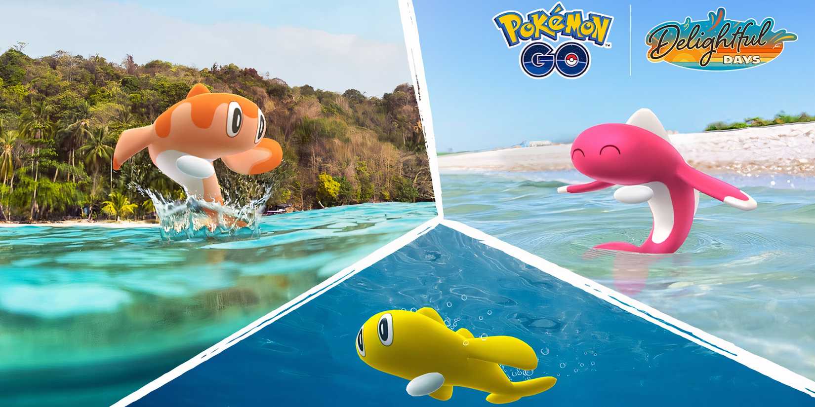 All three Tatsugiri in Pokemon GO