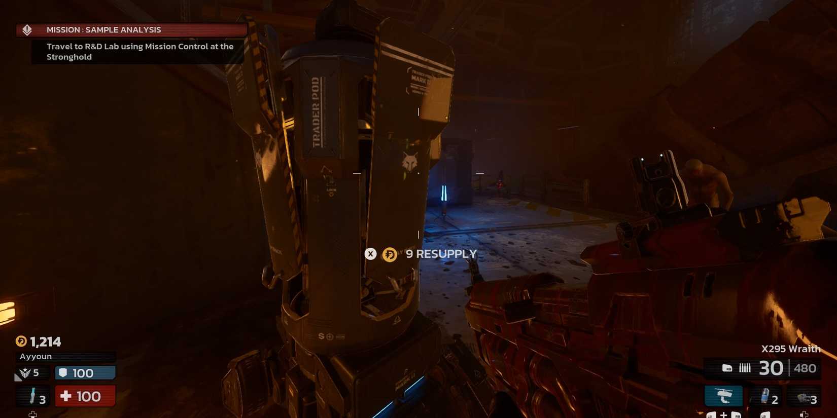 Ammo Resupply with Trader Pod in Killing Floor 3