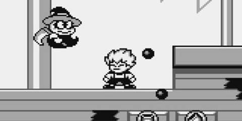 An enemy holding a scythe in Kid Dracula