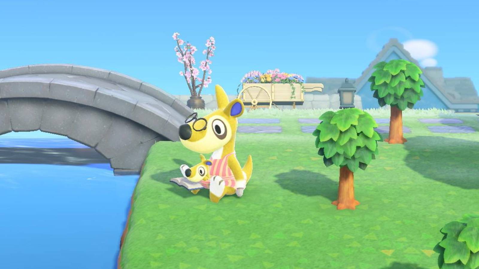 Animal Crossing Kangaroo Baby and Parent