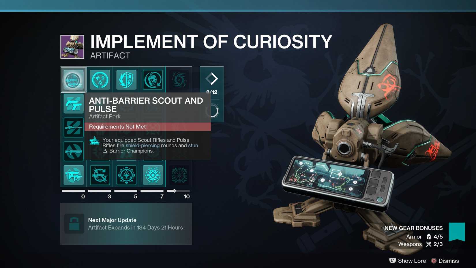 Anti-Barrier Scout and Pulse Artifact Mod